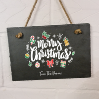 Hanging Slate Sign - Apollo Printing