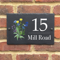 Meadow Flowers Slate - Apollo Printing