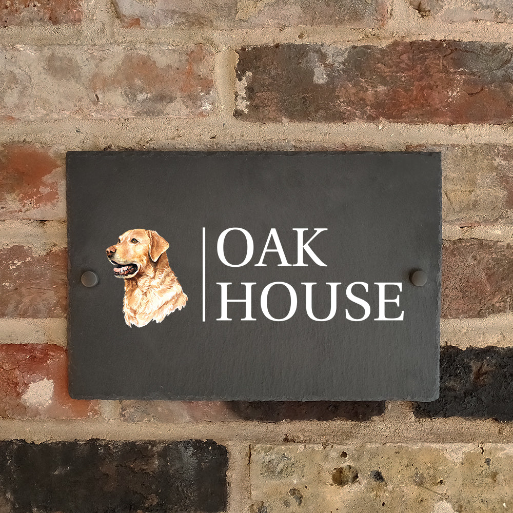 Labrador Text Slate - Apollo Printing