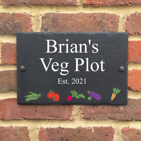 Custom Slate Sign - Apollo Printing